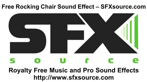 Free Rocking Chair Sound Effect Youtube