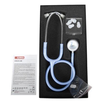 Gima Evolve Stethoscope With Glitter Tubing Doccheck Shop