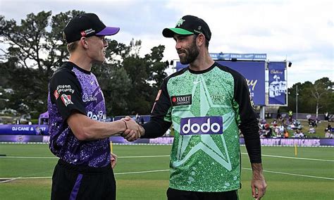 Cricket World Live Melbourne Stars Vs Hobart Hurricanes Th January