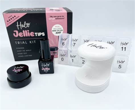 Halo Jellie Tips And Glue The Salon Supplies Company