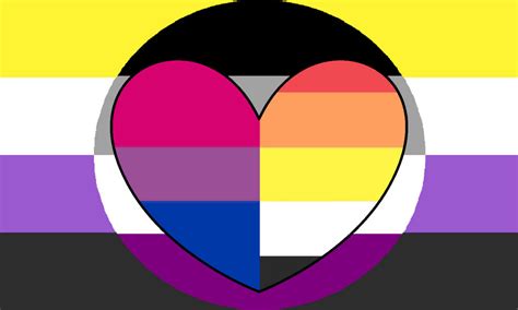 Nonbinary Asexual Akoibiromantic Pride Flag By Jfifles On Deviantart