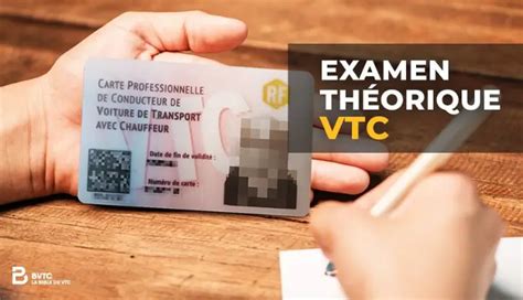 Exemple Corrigé Examen VTC préparez vous et réussissez avec BVTC