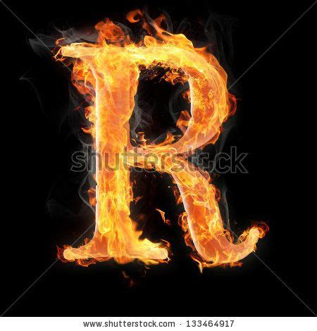 Similar Images Stock Photos Vectors Of Fire Alphabets In Flame