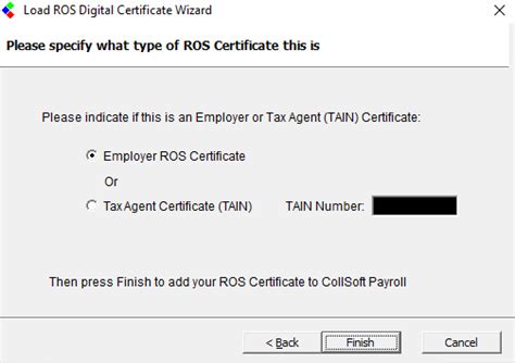 CollSoft Payroll Support HelpDesk - Updating your ROS Certificate in ...