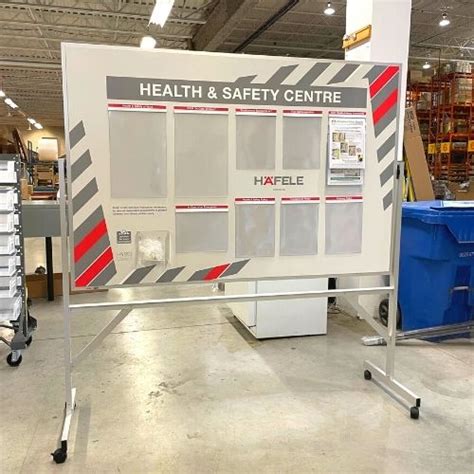 Health and Safety Boards | Custom Designed Display Systems