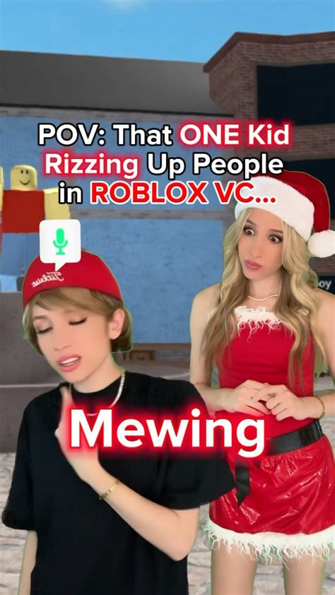 Pov That One Kid” Rizzing Up People In Roblox Voice Chat Roblox