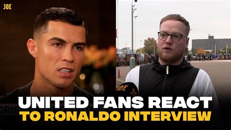 Man United Fans React To Cristiano Ronaldo S Interview With Piers