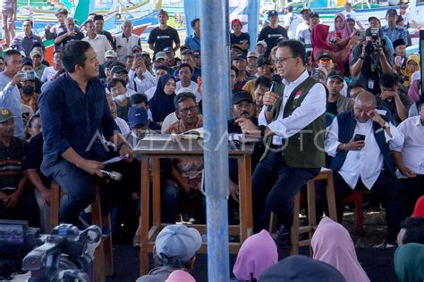 Kampanye Anies Di Kampung Nelayan Banyuwangi ANTARA Foto