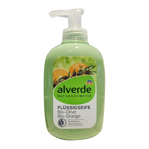 alverde NATURKOSMETIK Flüssigseife Olive Orange 300ml Flasche 1er P