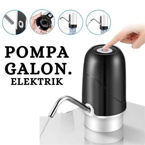 Pompa Galon Elektrik Dispenser Air Electric Digital Electric Bottle