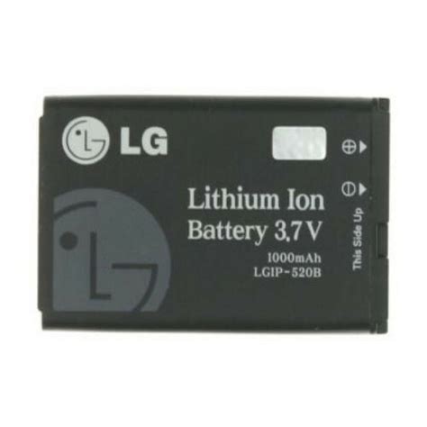 New OEM LG UX5400 Cell Phone Battery Model LGIP 520B Lithium Ion 3 7V