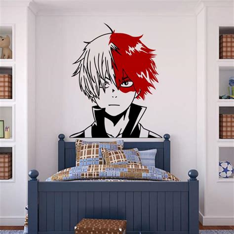 Shoto Todoroki Sticker Sticker By Zoeygold My Hero Anime Coloring Hot