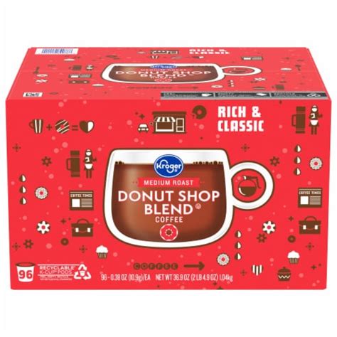 Kroger® Donut Shop Blend Medium Roast Coffee Pods, 96 ct - Kroger