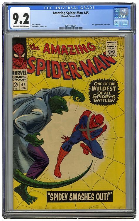 ComicConnect AMAZING SPIDER MAN 1963 98 2003 13 45 CGC NM 9 2