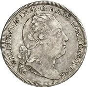 ½ Thaler William IX Bieberer Ausbeute Hesse Cassel Numista