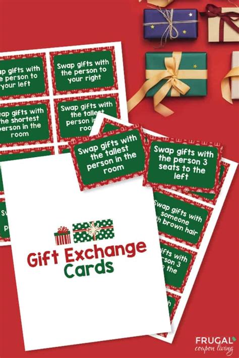 Christmas T Exchange Game Printable Pdf Fun For All Ages