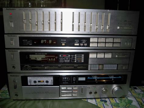 Solid Sounding Vintage 1980s Technics Stereo System 4