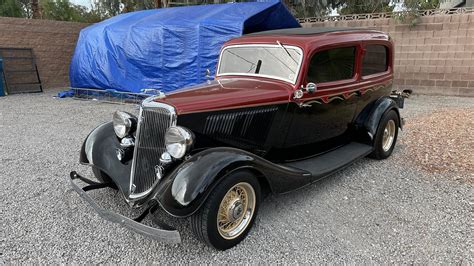 1934 Ford Tudor Street Rod At Las Vegas 2022 As F259 Mecum Auctions