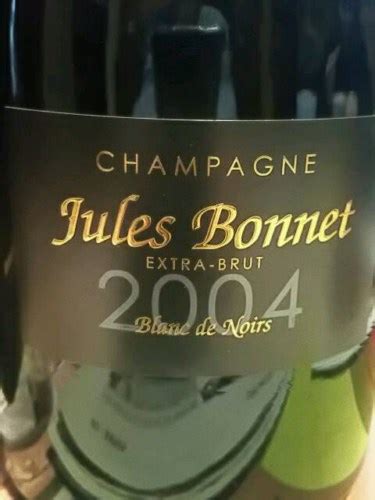 Bonnet Ponson Jules Bonnet Blanc De Noirs Extra Brut Champagne