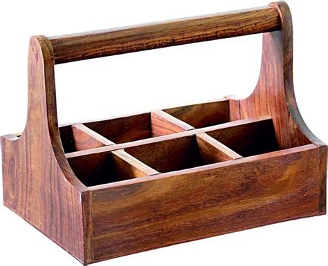 Wooden Acacia Wood Caddy At Rs Piece Moradabad Id