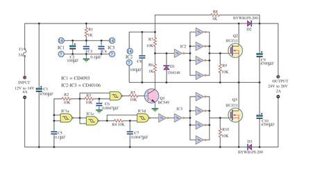 12v Dc Converter Circuit Diagram