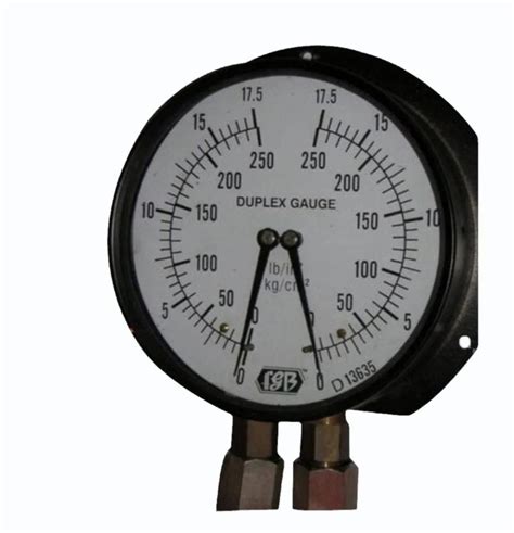 25 Inch 63 Mm Duplex Pressure Gauge At Rs 4200 In Mumbai Id