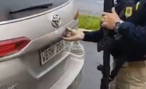 V Deo Pol Cia Rodovi Ria Federal Do Paran Recupera Carro Furtado Em