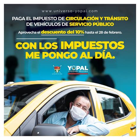 Hasta El 28 De Febrero Descuento De 10 En Impuesto Vehicular En Yopal