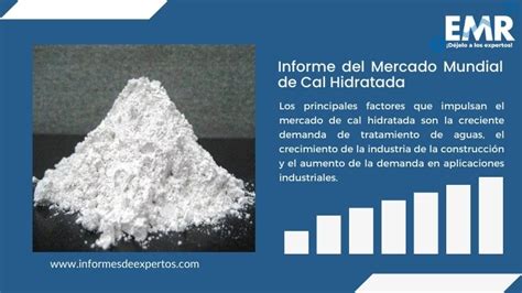 Mercado De Cal Hidratada Crecimiento Informe 2024 2032