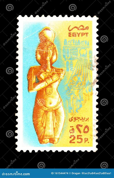 Egypt On Postage Stamps Editorial Stock Image Image Of Woman 161544474