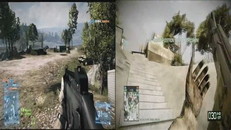 Battlefield 3 Vs Battlefield Bad Company 2 Comparison Youtube