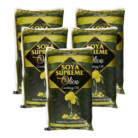 Buy Soya Supreme Olive Cooking Oil Liter Each Pack Online At