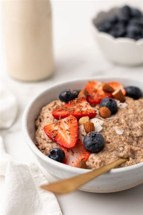 Easy Low Carb Oatmeal Ready In 15 Minutes Diabetes Strong