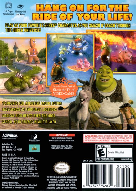 Shrek: Smash n' Crash Racing Images - LaunchBox Games Database