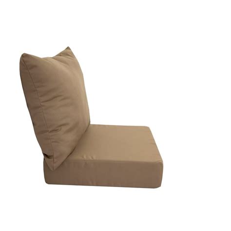 Coussin Bozanto Inc pour chaise de patio à siège profond marron 05