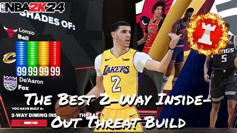 How To Make The Best Way Diming Inside Out Threat Build In Nba K