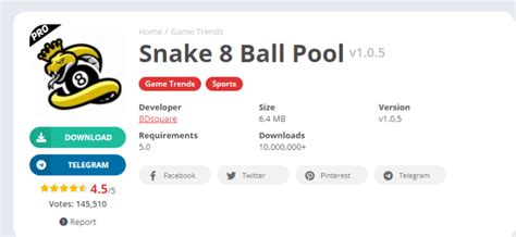 Snake 8 Ball Pool Mod Apk Garis Panjang Versi Terbaru 2024