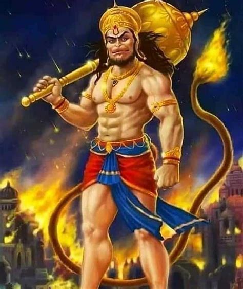 Sri Lord Hanuman Angry Images Photos Free Download