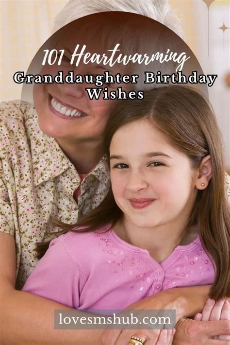 101 Heartfelt Granddaughter Birthday Wishes Love Sms Hub In 2024