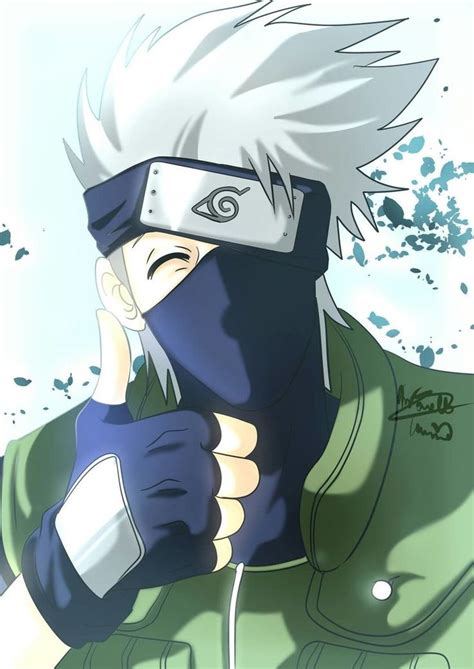 Love Kakashis Smile Anime Kakashi Naruto