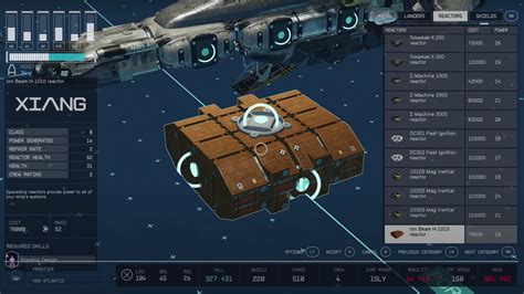 Starfield ship customization options, parts, and building explained