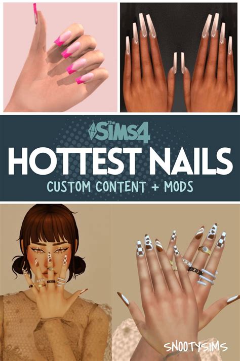 Hottest Sims Nails Cc Mods That You Will Love Artofit