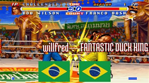 FT10 Rbff2h Willfred BR Vs FANTASTIC DUCK KING BR Real Bout FF 2