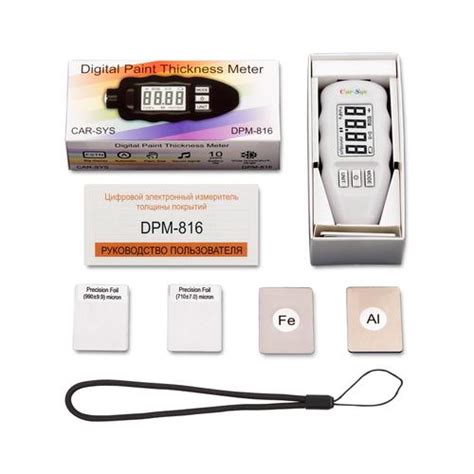 Толщиномер CARSYS DPM-816 Lite Железо+Алюминий, цена 7500руб. купить в ...