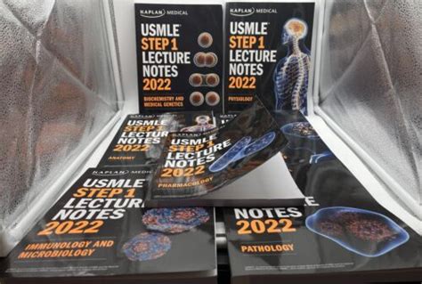 Usmle Prep Ser Usmle Step 1 Lecture Notes 2022 7 Book Set By Kaplan Medical 2022 Trade