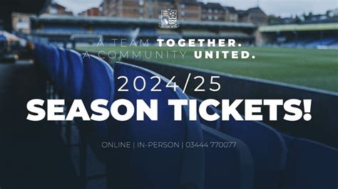 Season Tickets Southend United Football Club