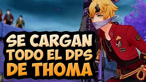 El Icd Destroza El Dps De Thoma An Lisis Posibles Armas Y Builds Y