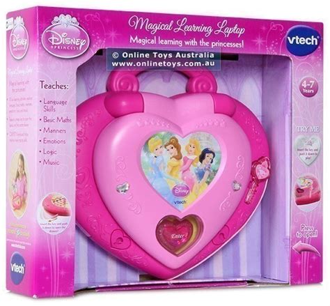 Vtech Disney Princess Magical Learning Laptop Online Toys Australia