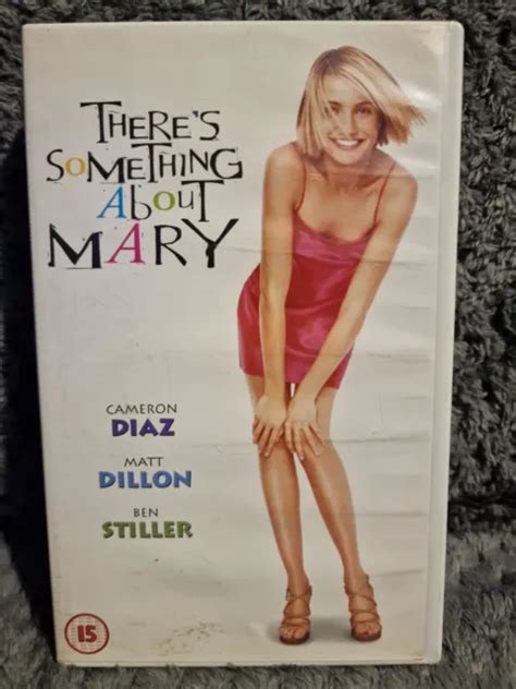 There S Something About Mary Vhs Video Tape Ben Stiller Cameron Diaz