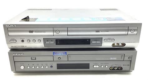 Lot Sony Samsung Dvd Vhs Combo Players